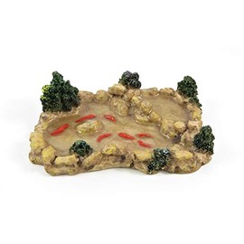 Melody Jane Dolls Houses Decorative Garden Pond Miniature 1:12 Scale Accessory