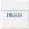 POParazzi White On White 5" Stacker 42 5-inch Squares Charm