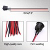 TWTADE 10Pcs Round Rocker Switch ON Off Switch 12V Toggle