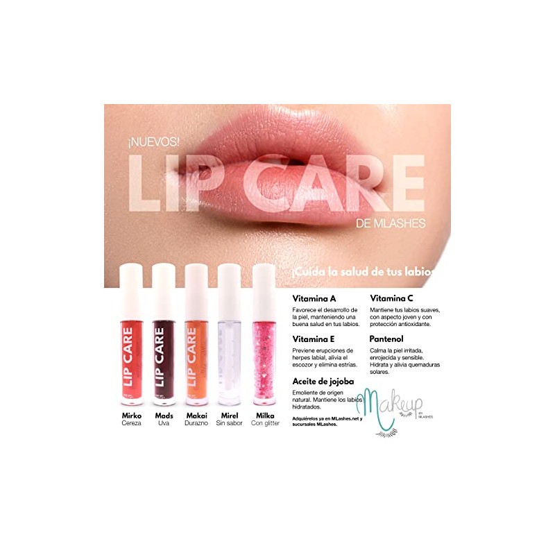 Mlashes Volumizador para labios al instante con tinta 2 Pack