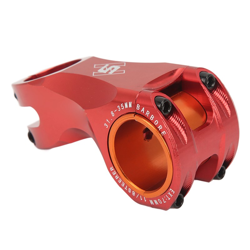 Bicycle Stem Bike Riser 70MM Ultra Light ‑17 Degree for