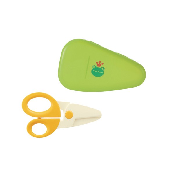 1 X Japan Richell Baby Food Sicssors Tool with Case