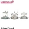 SILBERKANNE Parmesando Jam Jar, Deer, 4 Pieces, Diameter 11 cm,
