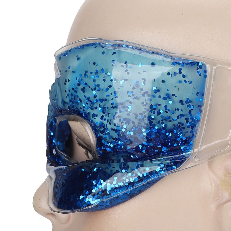 TPU Glitter Sequins Sleep Hot Cold Compress Eye Cover Sleep