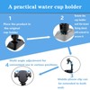 Car Cup Holder Expander with Phone Holder for Vehicles -