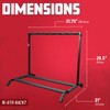 Rok-It Multi Guitar Stand Rack with Folding Design, Holds up