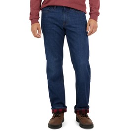 Weatherproof Vintage Fleece Lined Jeans - Regular Fit Insulated Men's Pants for Cold Weather - Flannel Lined Winter Jeans
