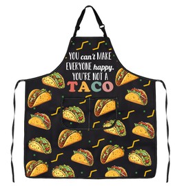 Tacos Kitchen Apron Tacos Inspired Gift Mexican Food Lover Gift Tacos Lover Gift Taco Tuesday Apron Taco Chef Gift (YOU'RE NOT A taco apron ca)