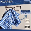 Weserwef® XXL Microfibre Cloth Glasses Cleaning Cloths in Optician Quality