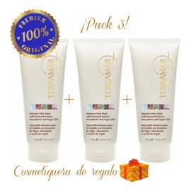 3 Mascarilla Intensiva Capilar Terramar + Regalo