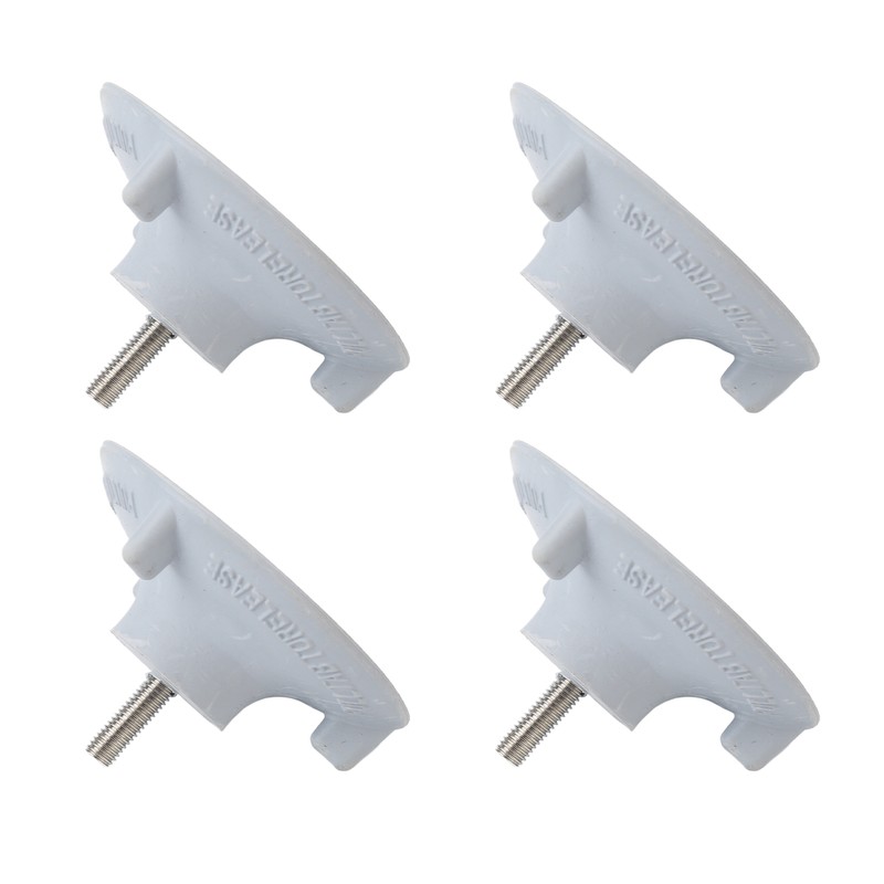 4pcs Elder Shower Chair Replacement Feet Large Suction Cups Rubber