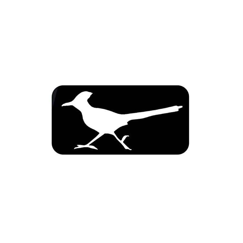 Thatlilcabin - Roadrunner Bird Geococcyx 8 inch Car Sticker Decal