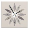 Mareli Wall Clock with Printed Paper - Suitable for Living
