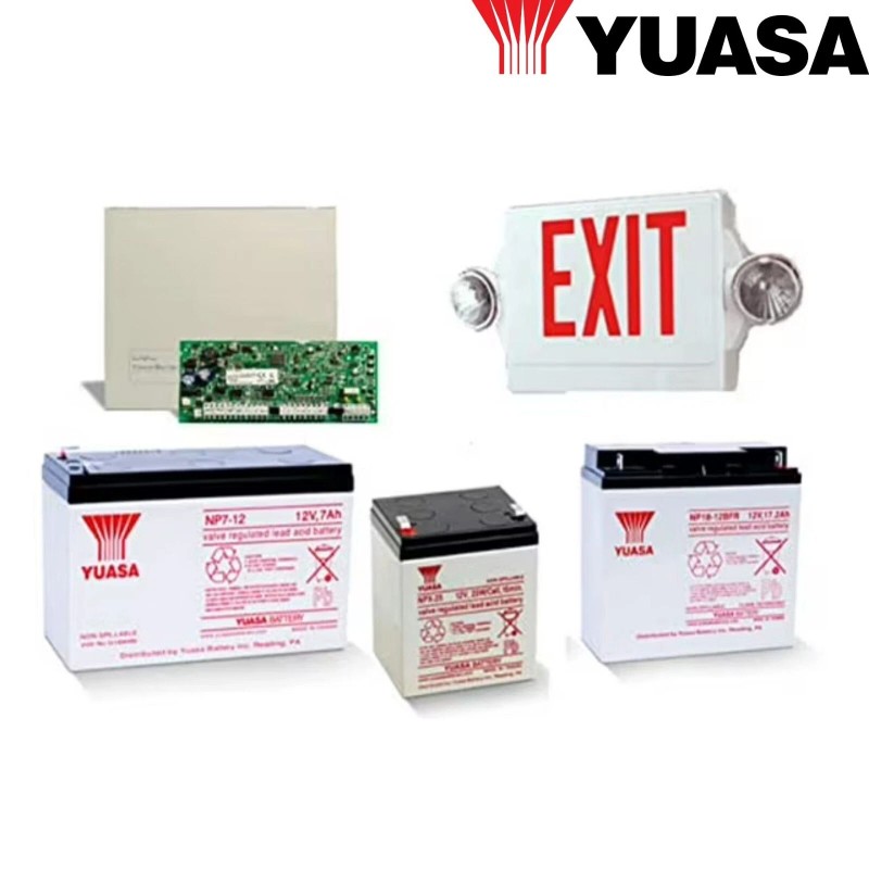 Yuasa NP7-12 12V/7Ah Sealed Lead Acid Maintenance-Free Battery for UPS,
