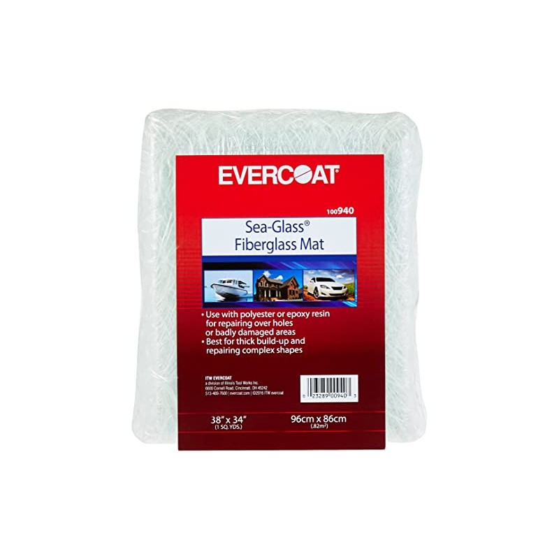 Fibreglass Evercoat 942 Fiberglass Matting - 8 Square Foot -