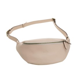 Solo Pelle Genuine Leather Belt Bag, Pink (nude pink)