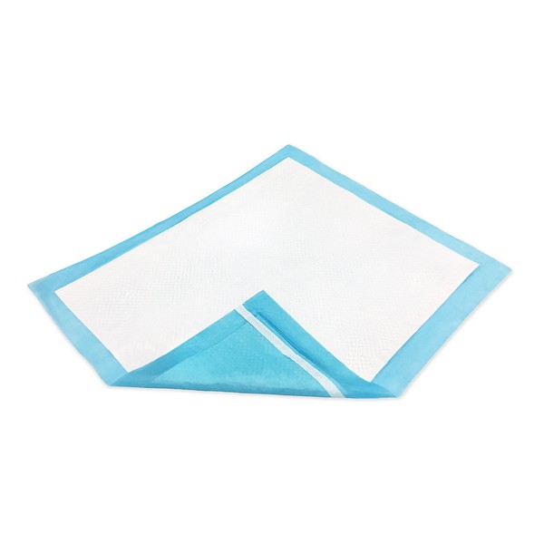 Abena Essentials Disposable Underpads w/ Adhesive Strips, 30" x 36", 100 Count