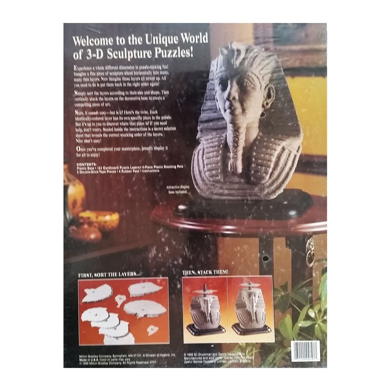 3D Sculpture Puzzle King Tut