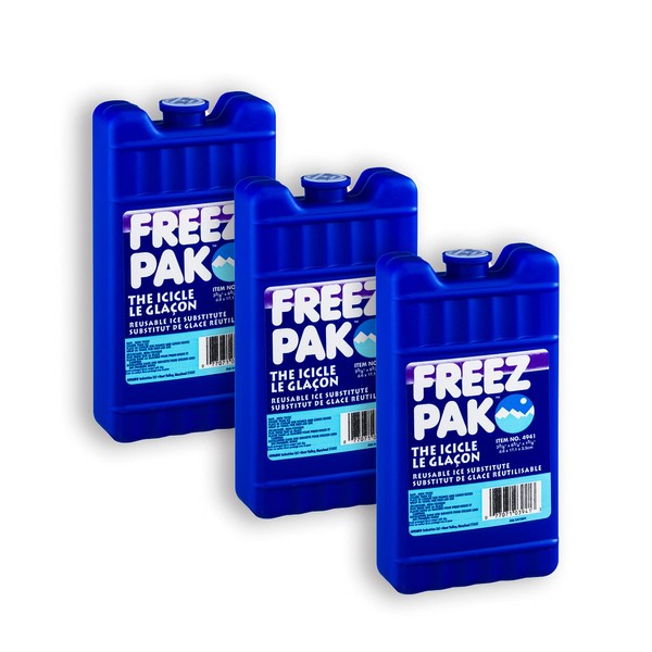 Freez Pak (3 Pack) Reusable Ice Packs, Small