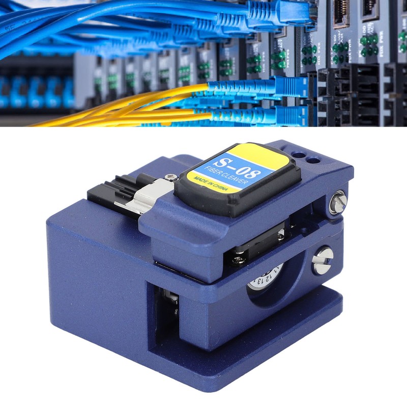 High Accuracy Fiber Cleaver 16 Cutting Points 0.6 Degree Angle
