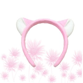 WOONEKY 1pc Adorable Cat Ears Headband for Parties and Cosplay Lightweight Animal Ear Hair Accessory for Festivals and Eye-catching Ages