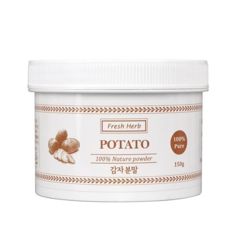 Fresh herbal potato powder 130g natural grain mask pack /