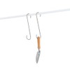 Sekisui Resin ADH-30 Stainless Steel Free Hooks for Small Items,