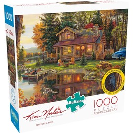 Buffalo Games - Kim Norlien - Peace Like A River - 1000 Piece Jigsaw Puzzle for Adults -Challenging Puzzle Perfect for Game Nights - Finished Size is 26.75 x 19.75