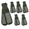 MediCounter 6 pairs Double Tread Bariatric Slipper Socks/Fall Prevention Socks-