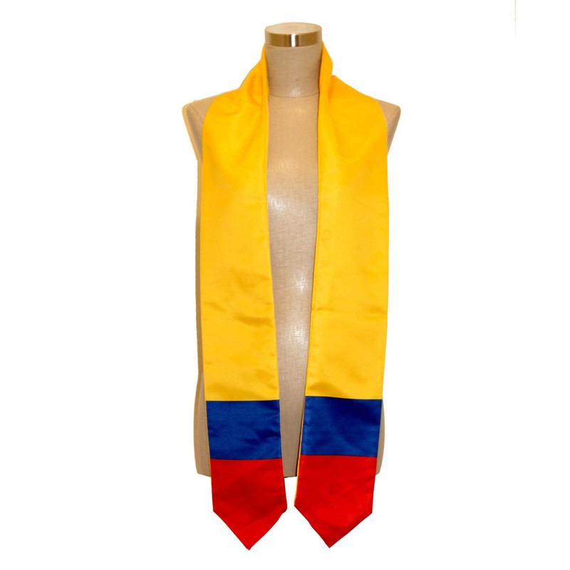 Colombia Colombian Flag Graduation Stole/Sash/Scarf