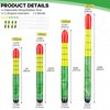 QualyQualy Fishing Floats, Weighted Catfish Pole Floats, High Visibility Wood
