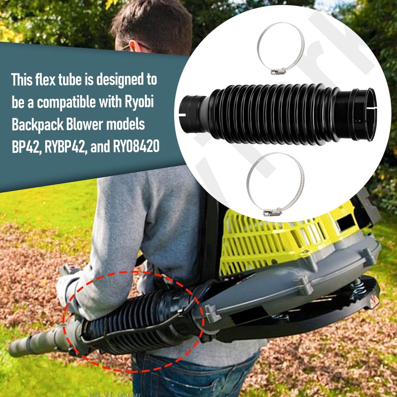 580693004 Leaf Blower Flex Tube Compatible with Ryobi BP42 RYBP42