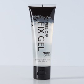 Peel Off Glitter Fix Gel 50ml by Moon Glitter - Cosmetic Glitter Foundation for Face and Body For All Glitters Including Fine, Chunky Holographic, Iridescent & Organic