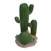 Simulation Resin Cactus Ornament Stable Aquarium Cactus Decoration with Succulents