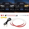 DUOFU365 DRL Led Light for Car, Switchback Led Strip Light,