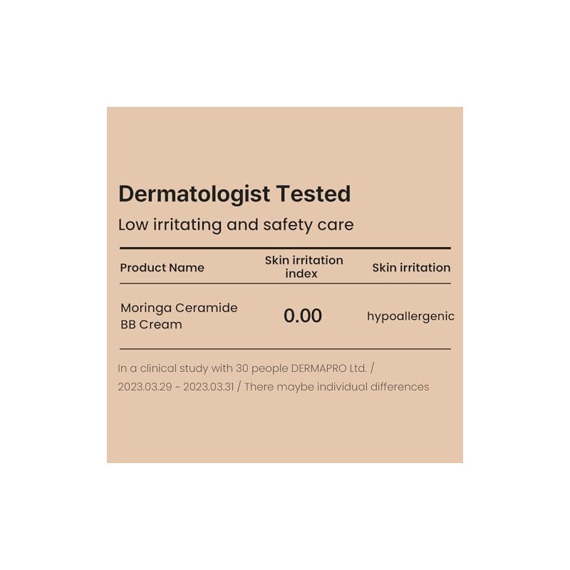 Heimish Moringa Ceramide Cream Spf30 Light Beige