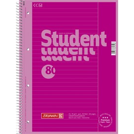 Baier Schneider &College Notepad Colour Code Spiral, 4 Parts, 90 g/M ² A4 Lined 25