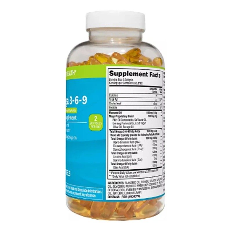 Presca Omega 3-6-9 Suplemento 325 Cpsulas Naturales