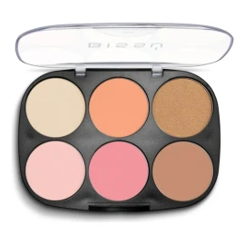 Paleta Para Rostro Bissu / Iluminador - Rubor - Bronceador Tono Del Maquillaje 02 La De Cajón
