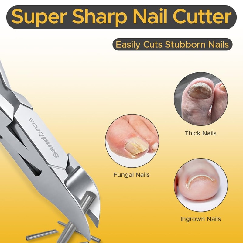 Strong Nail Cutter for Thick Toenails | Nail Clippers for