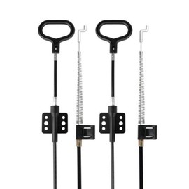 Recliner Cable Replacement Part D-Ring Handle Recliner Pull Cable Spring， Hook Exposed Cable Length Recliner Cable with a Spring Fitted