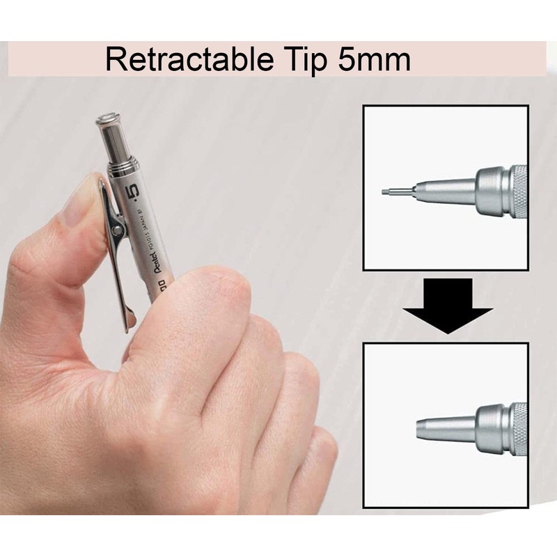 Pentel GraphGear 1000 Automatic Mechanical Drafting Pencil 0.5 mm -