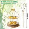 100 Pack Cocktail Picks Heart Shaped Toothpicks for Appetizers Cocktail