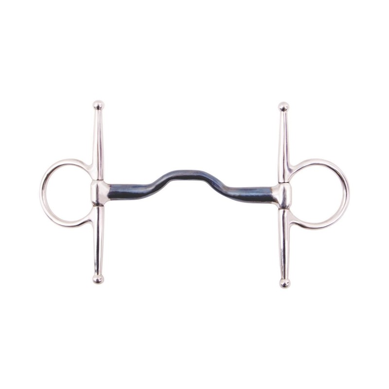 AK Blue Silver Full Cheek Ported Solid Mouthpiece Sweet Iron