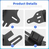 For CFMOTO 675SS Tail Tidy Fender Eliminator Kits, Adjustable License