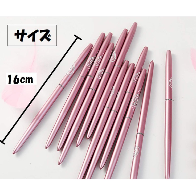 Nail Art Brush with Cap Pink QT-042 (Point)
