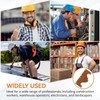 Big Hard Hat Sweatband, Hardhat Liner Sweat Band with Snap