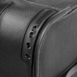 Brookstone Luggage Harbor Spinner Suitcase, Dark Charcoal, Carry-On