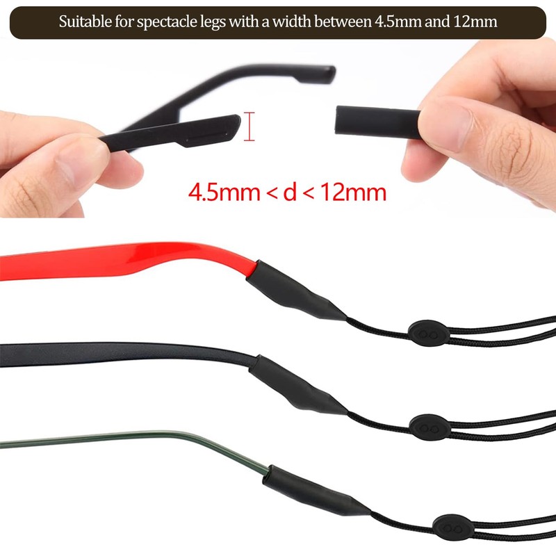 etoper Glasses Strap Sunglasses Strap Eye Glasses Holder Cable Eyeglasses