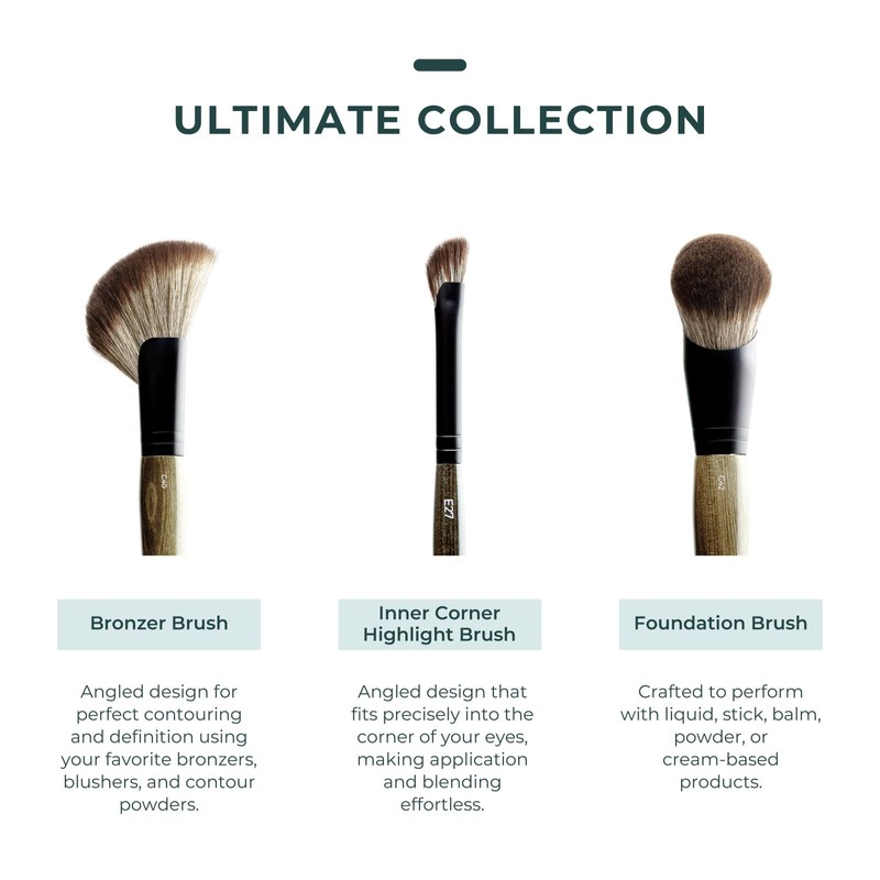 Rose and Ben Beauty E27 Inner Corner Highlight Brush |